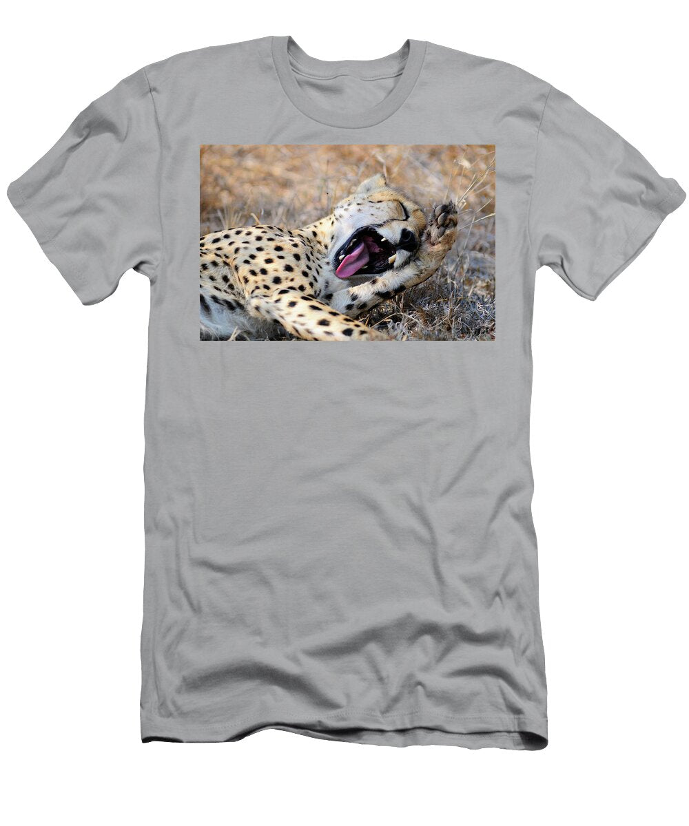 Cheetah Acinonyx Jubatus Ulusaba Sir Christian Heeb T-Shirt