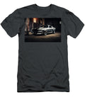 Classic Ford Mustang Shelby in Silver Parked in a Vintage Wareho Boyan Dimitrov T-Shirt