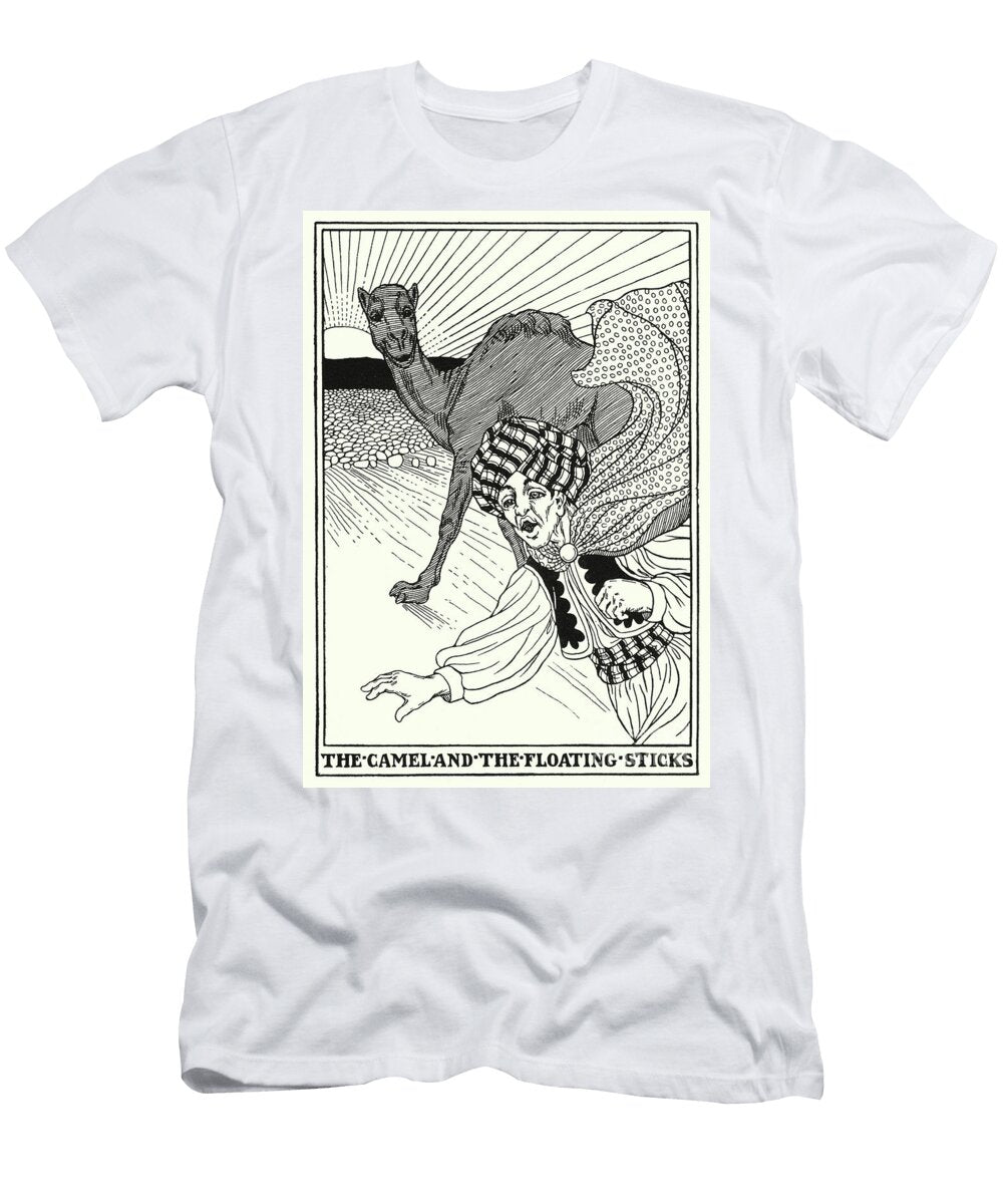 Fables of LA Fontaine the Camel and the Floating Sticks Percy James Billinghurst T-Shirt