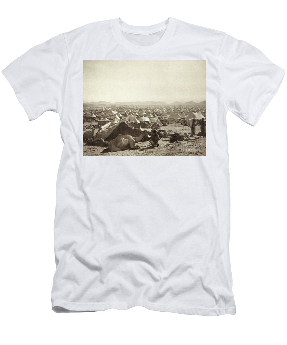 Pilgrim Camp in the Plain East of Mount Arafah 1889 German Photographer T-Shirt