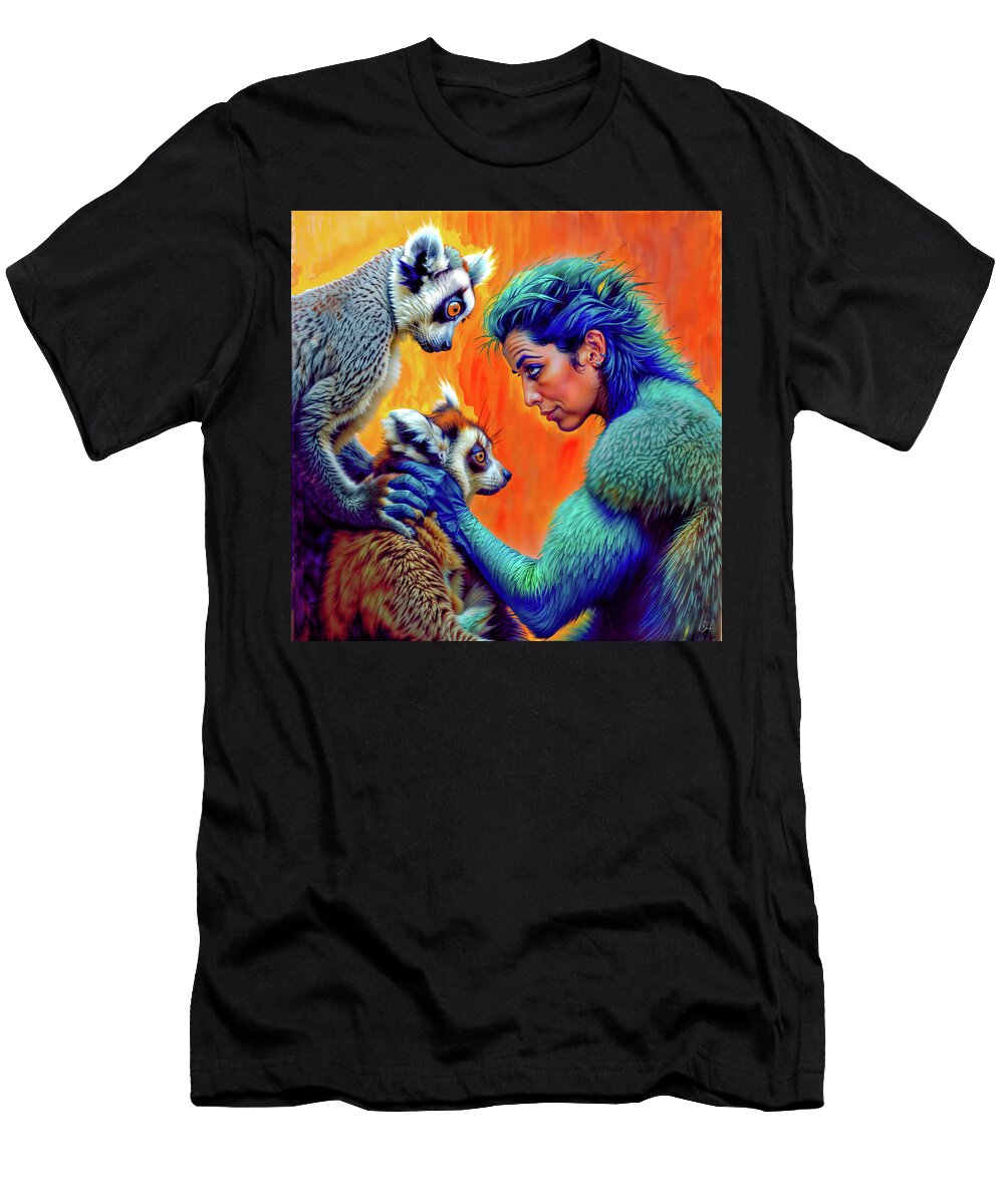 The Lemur Caretaker Cosplays Bryce Haymond T-Shirt