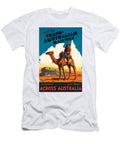 Tp221 Australia Trans Australian Railway Vintage Travel Posters T-Shirt