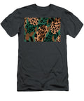 Vector Seamless Leopard Print Animal Skin Pattern Spots of Wil N Akkash T-Shirt