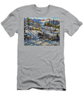 Vintage New England Loggers By Prankearts Richard T Pranke T-Shirt